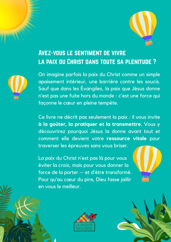Une paix qui transforme, le PDF
